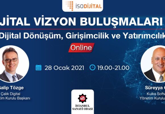 Dijital Vizyon Buluşmaları- I: Dijital Dönüşüm, Girişimcilik ve Yatırımcılık