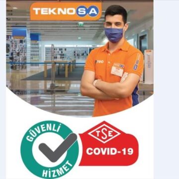 Teknosa, teknoloji perakendeciliğinde TSE COVID-19 Güvenli Hizmet Belgesi alan ilk şirket oldu