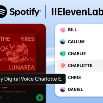 Spotify ve ElevenLabs iş birliği: Yapay zeka destekli sesli kitaplara yeni bir adım