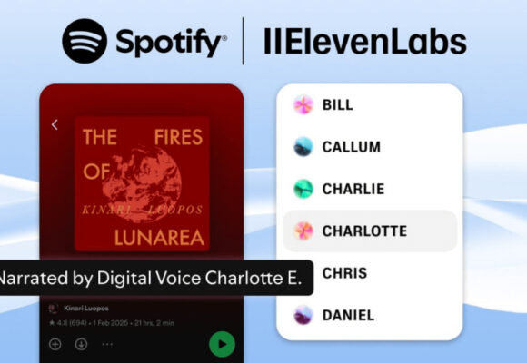 Spotify ve ElevenLabs iş birliği: Yapay zeka destekli sesli kitaplara yeni bir adım